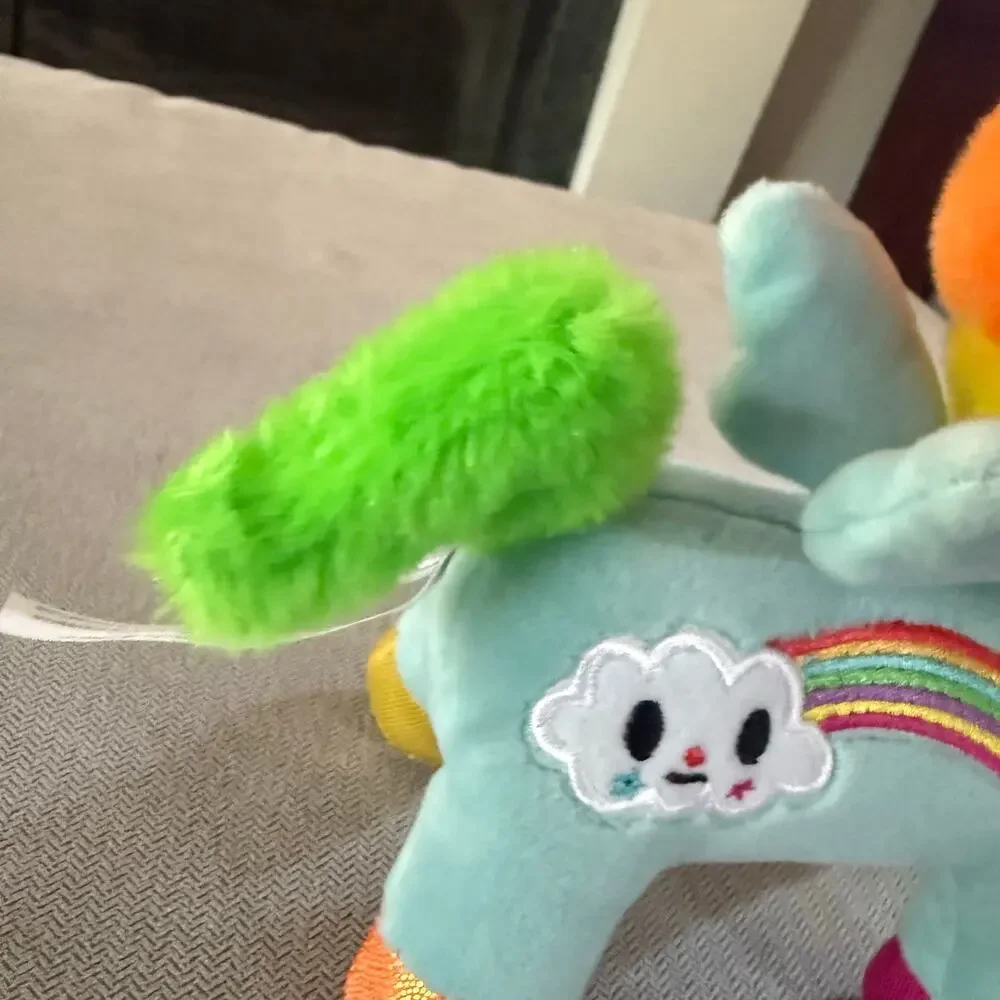 Tokidoki Unicorno Rainbow Unicorn Plush Blue Multicolor 7.5